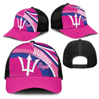 Barbados Royals Cricket Mesh Trucker Cap Go Champions Tridents Pink Version - Wonder Print Shop
