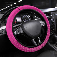 Barbados Royals Cricket Steering Wheel Cover Go Champions Tridents Pink Version