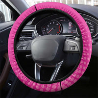 Barbados Royals Cricket Steering Wheel Cover Go Champions Tridents Pink Version