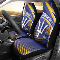 Custom Barbados Royals Cricket Car Seat Cover Go Champions Tridents Yellow Version