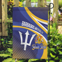 Custom Barbados Royals Cricket Garden Flag Go Champions Tridents Yellow Version