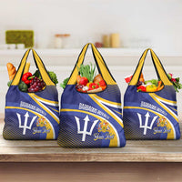 Custom Barbados Royals Cricket Grocery Bag Go Champions Tridents Yellow Version