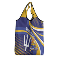 Custom Barbados Royals Cricket Grocery Bag Go Champions Tridents Yellow Version