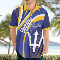 Custom Barbados Royals Cricket Hawaiian Shirt Go Champions Tridents Yellow Version