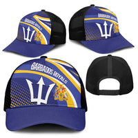 Barbados Royals Cricket Mesh Trucker Cap Go Champions Tridents Yellow Version - Wonder Print Shop
