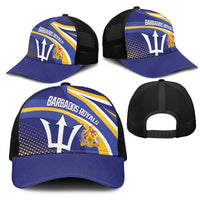 Barbados Royals Cricket Mesh Trucker Cap Go Champions Tridents Yellow Version - Wonder Print Shop