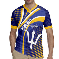 Custom Barbados Royals Cricket Rugby Jersey Go Champions Tridents Yellow Version