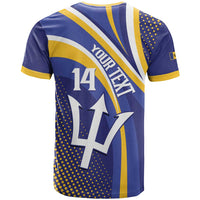 Custom Barbados Royals Cricket T Shirt Go Champions Tridents Yellow Version