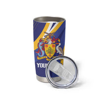 Custom Barbados Royals Cricket Tumbler Cup Go Champions Tridents Yellow Version