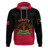 Personalised Haiti 1964 Hoodie Coat Of Arms Flag Style - Wonder Print Shop