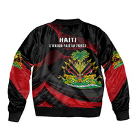 Haiti 1964 Bomber Jacket Coat Of Arms Curvel Style - Wonder Print Shop