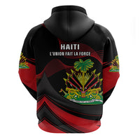 Haiti 1964 Hoodie Coat Of Arms Curvel Style - Wonder Print Shop