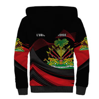 Haiti 1964 Sherpa Hoodie Coat Of Arms Curvel Style - Wonder Print Shop