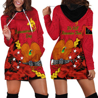 Polynesian Pride Remembrance Day PNG Hoodie Dress Papua New Guinea We Will Remember Them - Wonder Print Shop
