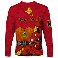 Personalised Remembrance Day PNG Long Sleeve Shirt Papua New Guinea We Will Remember Them - Wonder Print Shop