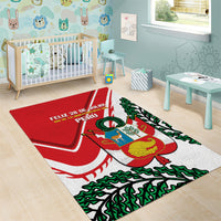 Peru Independence Day Area Rug Peruvian Coat Of Arms Feliz 28 de Julio - Wonder Print Shop