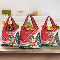 Peru Independence Day Grocery Bag Peruvian Coat Of Arms Feliz 28 de Julio