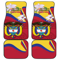 Colombia Independence Day Car Mats Feliz Dia de la Independencia - Wonder Print Shop