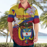 Colombia Independence Day Hawaiian Shirt Feliz Dia de la Independencia - Wonder Print Shop