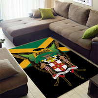 Jamaica Independence Day Area Rug Jumieka Coat Of Arms Mix Hummingbird - Wonder Print Shop