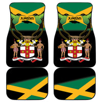 Jamaica Independence Day Car Mats Jumieka Coat Of Arms Mix Hummingbird - Wonder Print Shop