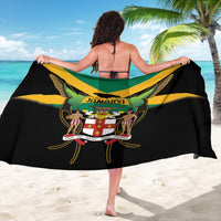 Jamaica Independence Day Sarong Jumieka Coat Of Arms Mix Hummingbird - Wonder Print Shop
