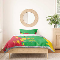 Sao Tome and Principe Independence Day Bedding Set 50 Anos Independencia