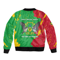 Sao Tome and Principe Independence Day Bomber Jacket 50 Anos Independencia