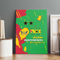 Sao Tome and Principe Independence Day Canvas Wall Art 50 Anos Independencia