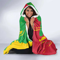 Sao Tome and Principe Independence Day Hooded Blanket 50 Anos Independencia