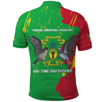 Sao Tome and Principe Independence Day Polo Shirt 50 Anos Independencia