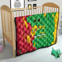 Sao Tome and Principe Independence Day Quilt 50 Anos Independencia