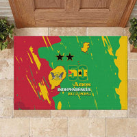 Sao Tome and Principe Independence Day Rubber Doormat 50 Anos Independencia