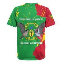 Sao Tome and Principe Independence Day Rugby Jersey 50 Anos Independencia