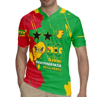 Sao Tome and Principe Independence Day Rugby Jersey 50 Anos Independencia