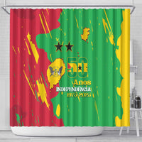 Sao Tome and Principe Independence Day Shower Curtain 50 Anos Independencia