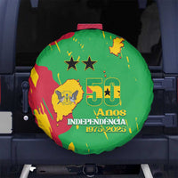 Sao Tome and Principe Independence Day Spare Tire Cover 50 Anos Independencia