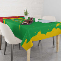 Sao Tome and Principe Independence Day Tablecloth 50 Anos Independencia