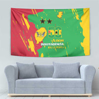 Sao Tome and Principe Independence Day Tapestry 50 Anos Independencia