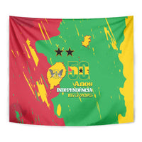 Sao Tome and Principe Independence Day Tapestry 50 Anos Independencia