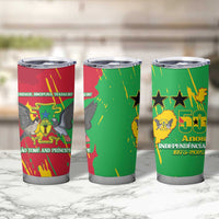 Sao Tome and Principe Independence Day Tumbler Cup 50 Anos Independencia