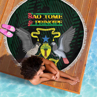 Sao Tome and Principe Beach Blanket Coat Of Arms Style
