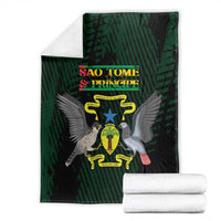 Sao Tome and Principe Blanket Coat Of Arms Style