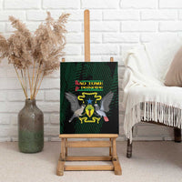 Sao Tome and Principe Canvas Wall Art Coat Of Arms Style