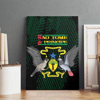 Sao Tome and Principe Canvas Wall Art Coat Of Arms Style