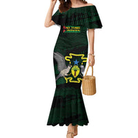 Sao Tome and Principe Mermaid Dress Coat Of Arms Style