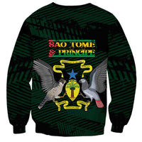 Sao Tome and Principe Sweatshirt Coat Of Arms Style