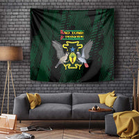 Sao Tome and Principe Tapestry Coat Of Arms Style