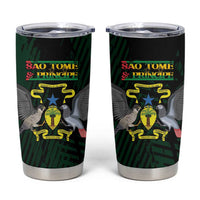 Sao Tome and Principe Tumbler Cup Coat Of Arms Style
