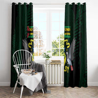 Sao Tome and Principe Window Curtain Coat Of Arms Style